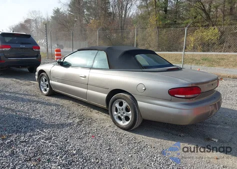 1999 Chrysler Sebring Jxi z USA, uszkodzony, nr VIN 3C3EL55H2XT506245